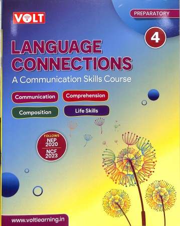 Book cover number 1 for Language Connections 4 (A Communication Skill Course) NEP 2020 / NCF 2023 Preparatory written by NA published by Viva Volt