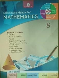 Book cover number 1 for Laboratory Manual Mathematics 8 (CBSE) NCF 2023 written by NA published by Madhubun Educational Books