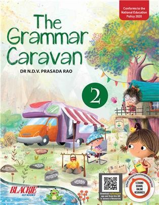Book cover number 1 for The Grammar Caravan 2 (NEP 2020) written by NA published by S. Chand Publishing