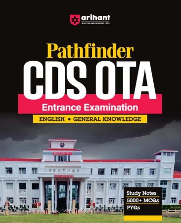 Book cover number 1 for Pathfinder CDS OTA Entrance Examination : English & General Knowledge written by NA published by Arihant Publications (India) Limited
