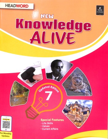 Book cover number 1 for New Knowledge Alive 7 (NEP 2020) written by NA published by Headword Publishing Company