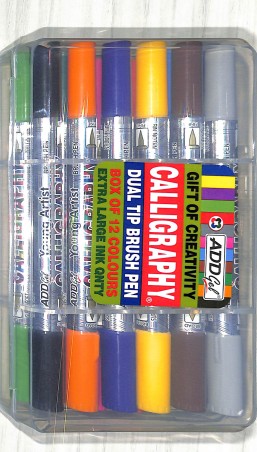 Stationery image 1 for Add Gel Young Artist Calligraphy (Box Of 12 Colours)