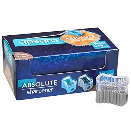 Stationery image 1 for Apsara Absolute Sharpener (Set Of 10 Sharpner)