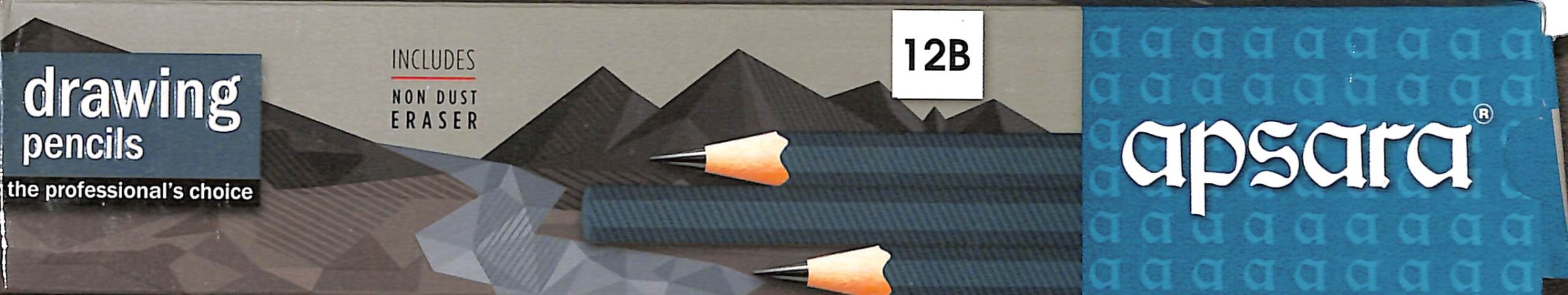 Stationery image 1 for Apsara Drawing Pencils 12B (Set Of 10 Pencils)