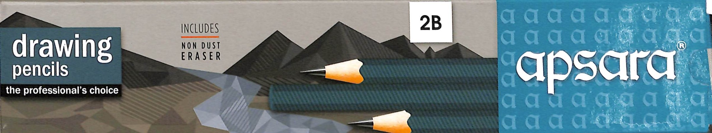 Stationery image 1 for Apsara Drawing Pencils 2B (Set Of 10 Pencils)