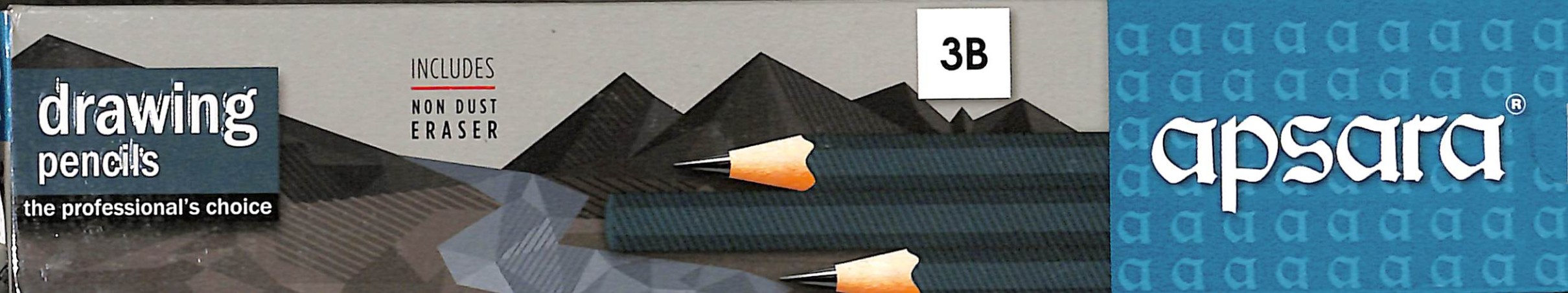 Stationery image 1 for Apsara Drawing Pencils 3B (Set Of 10 Pencils)