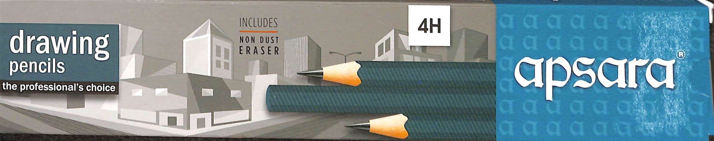Stationery image 1 for Apsara Drawing Pencils 4H (Set Of 10 Pencils)