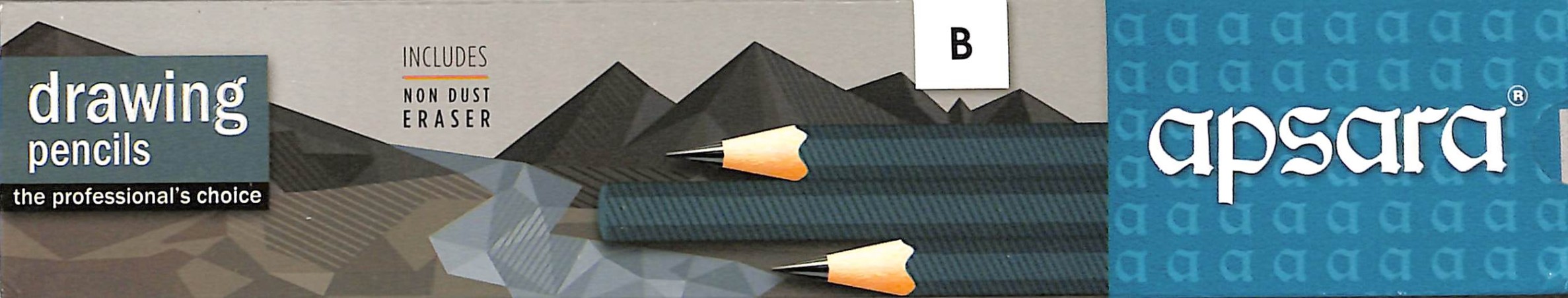 Stationery image 1 for Apsara Drawing Pencils B (Set Of 10 Pencils)
