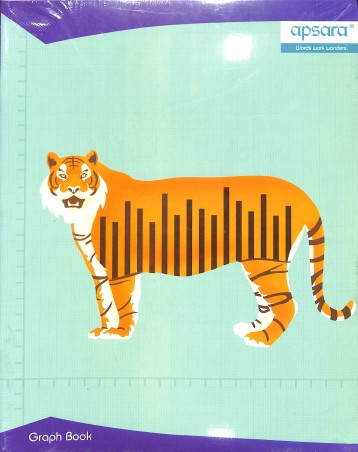 Stationery image 1 for Apsara Graph Book 64 Pages (28 X 22 Cm)