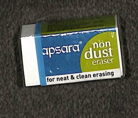 Stationery image 1 for Apsara Non Dust Eraser (Small)