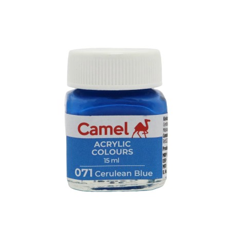 Stationery image 1 for Camel Acrylic Colours Cerulean Blue(071)