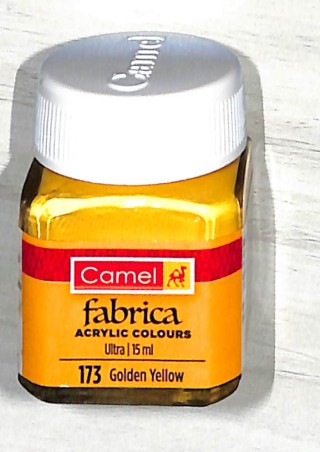 Stationery image 1 for Camel Acrylic Colours Golden Yellow (173)