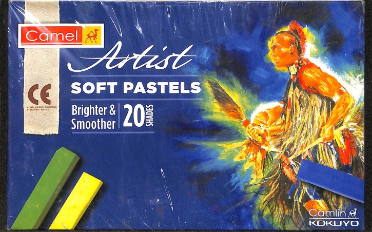 Stationery image 1 for Camel Artist Soft Pastels (20 Shades)