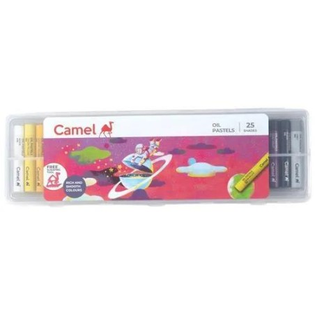 Stationery image 1 for Camel Oil Pastels 25 Shades