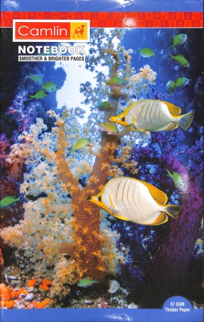 Stationery image 1 for Camlin Notebook Single Line 152 Pages Long (33 X 21 Cm)