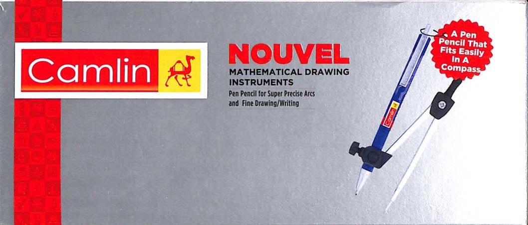 Stationery image 1 for Camlin Nouvel Mathematical Drawing Instruments