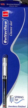 Stationery image 1 for Cello Butterflow Classic Gel Pen (Blue)