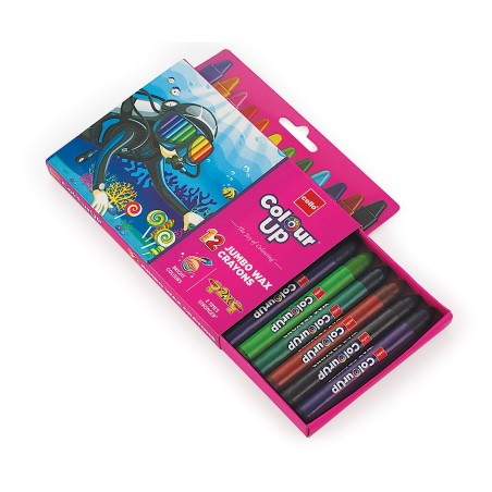 Stationery image 1 for Cello Colour Up 16 Wax Crayons