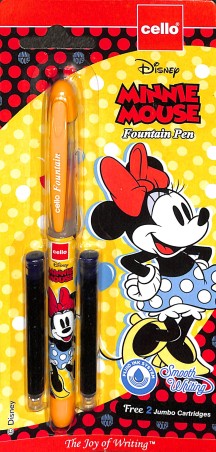 Stationery image 1 for Cello Disney Minnie Mouse Fountain Pen