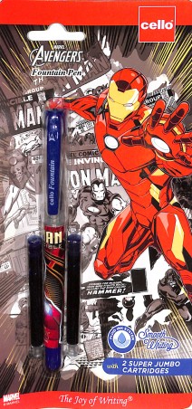 Stationery image 1 for Cello Marvel Avengers Fountain Pen