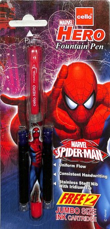 Stationery image 1 for Cello Marvel Hero Fountain Pen