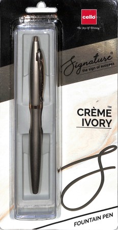 Stationery image 1 for Cello Signature Creme Ivory Fountain Pen