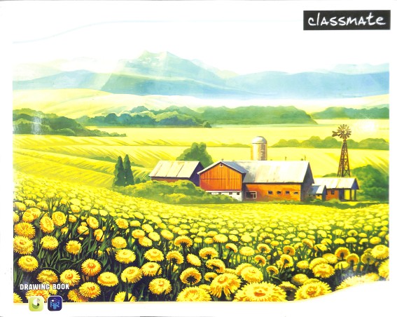 Stationery image 1 for Classmate Drawing Book 64 Pages (27.5 X 34.7 Cm)