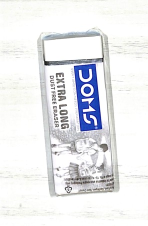 Stationery image 1 for Doms Extra Long Eraser (Dust Free)
