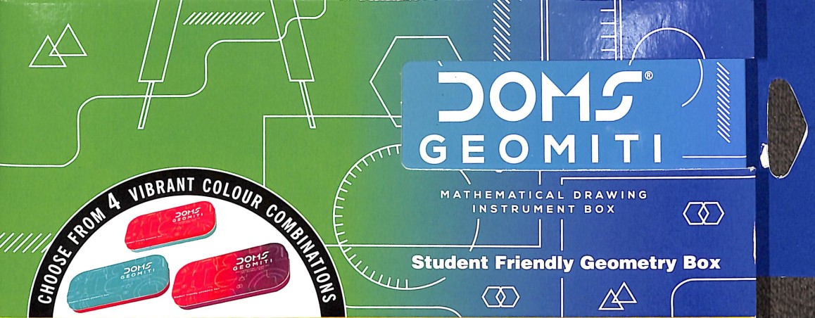 Stationery image 1 for Doms Geomiti Mathematical Drawing Instrument Box