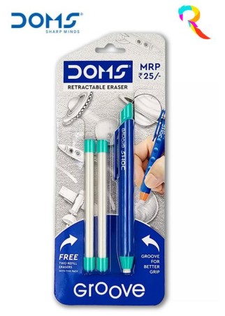 Stationery image 1 for Doms Groove Retractable Eraser