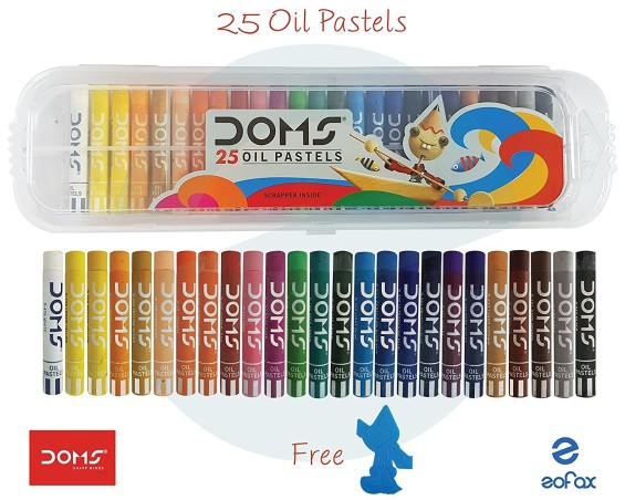 Stationery image 1 for Doms Oil Pastels 25 Shades