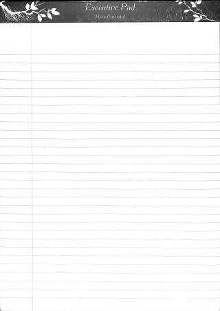 Stationery image 1 for Executive Pad (210 x 297mm)