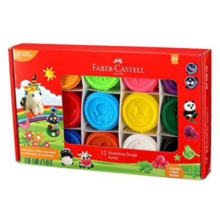 Stationery image 1 for Faber Castell 12 Modelling Dough