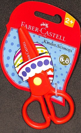 Stationery image 1 for Faber Castell Kinder Scissors (Red)