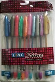 Stationery image 1 for Linc Shine Sparkle Glitter Gel (Assorted Colour)