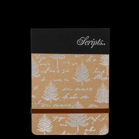 Stationery image 1 for NG Rustic Top Open Pad A6 - Black