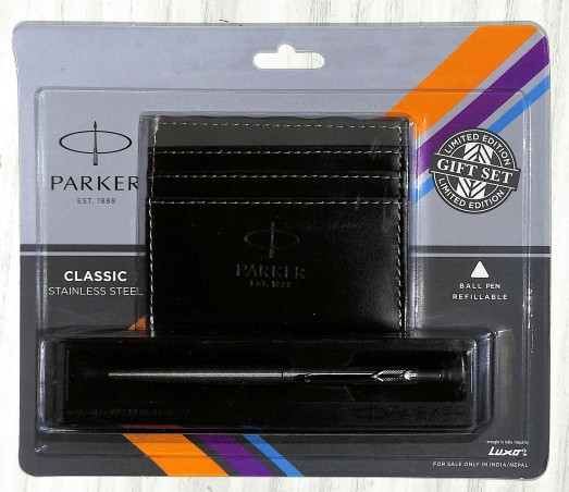 Stationery image 1 for Parker Classic  Stainless Steel Chrome Trim Ball Pen Limited Edition (Gift Set)