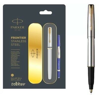 Stationery image 1 for Parker Frontier Stainless  Steel Roller Ball Refillable